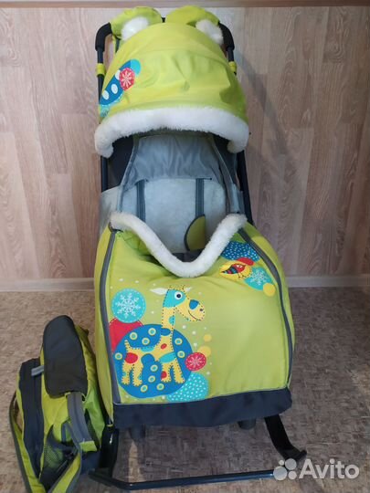 Коляска санки Nika 7-2