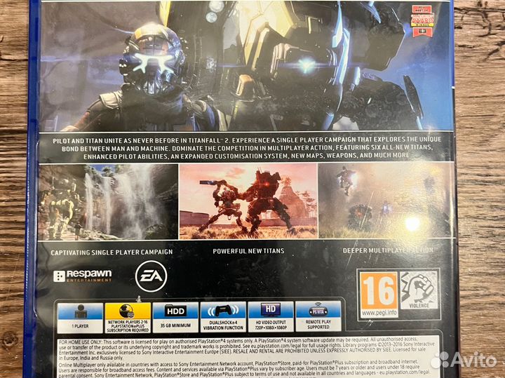 Игры ps4 Titanfall 2