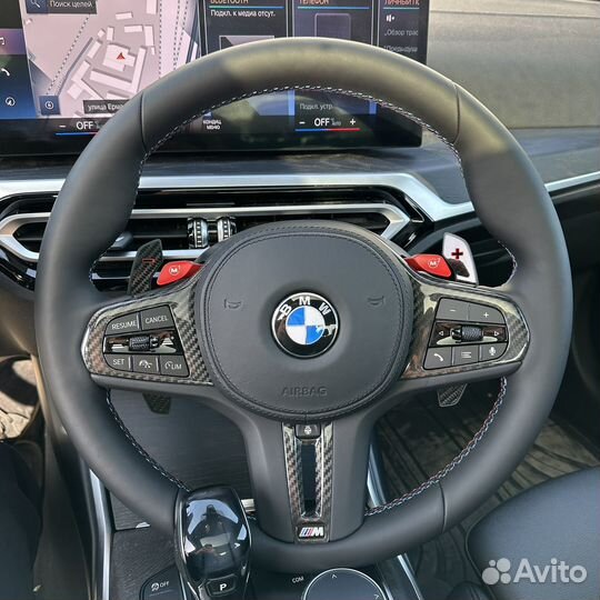 Руль карбон подогрев m3 m4 BMW G80 G82 G20 G21 G22