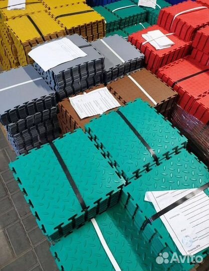 Пвх плитка для склада