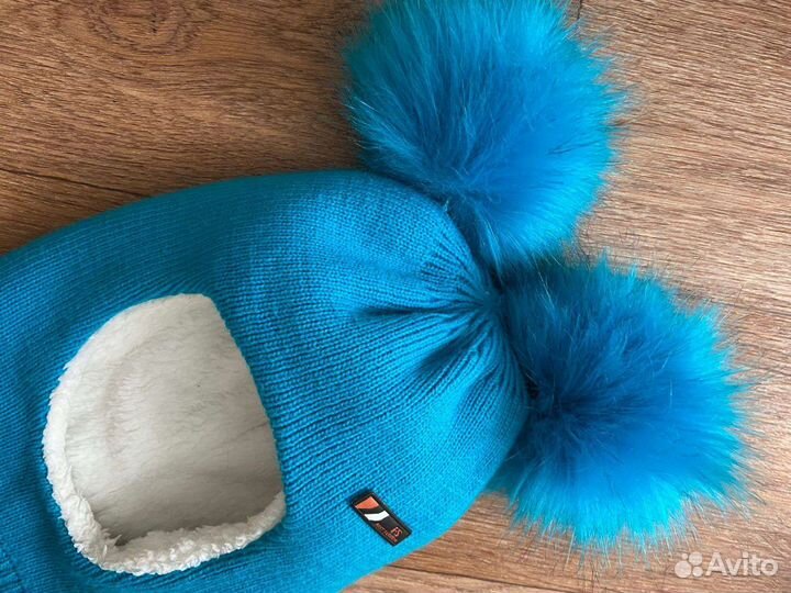 Шапка шлем для мальчика зима