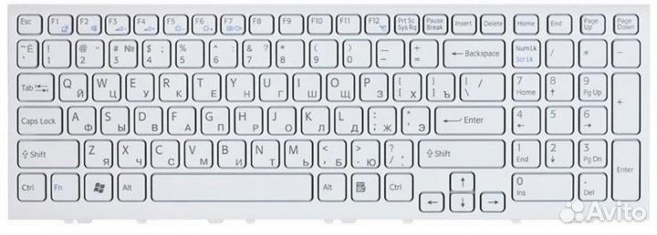 Клавиатура Sony vaio pcg-71812v OEM