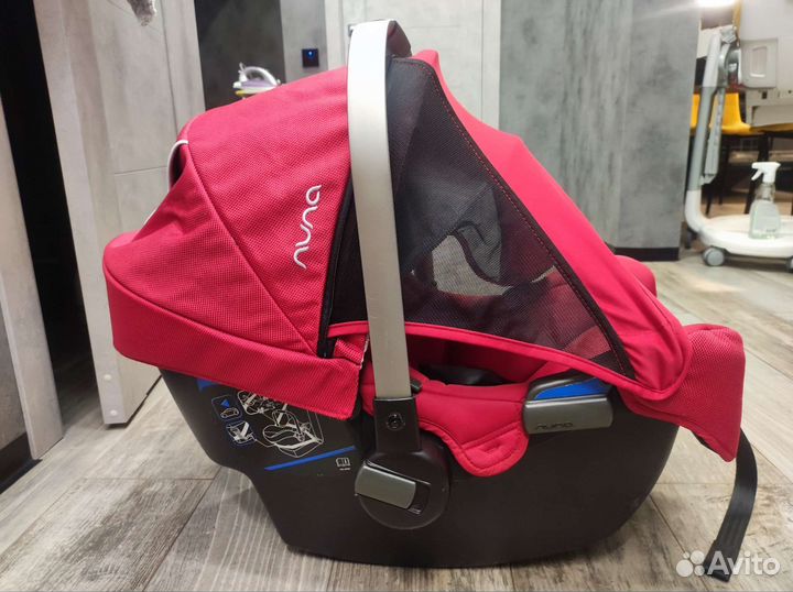 Детское автолюлька от 0 nuna+база isofix