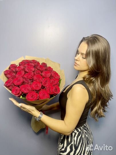 Крупные розы