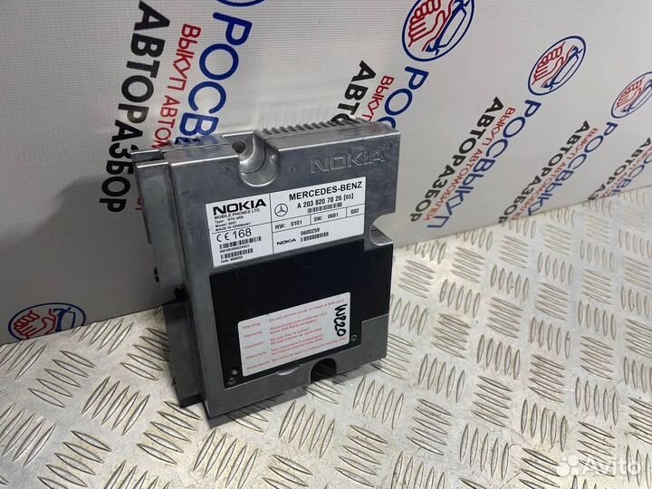 Блок управления телефоном Mercedes-Benz W220