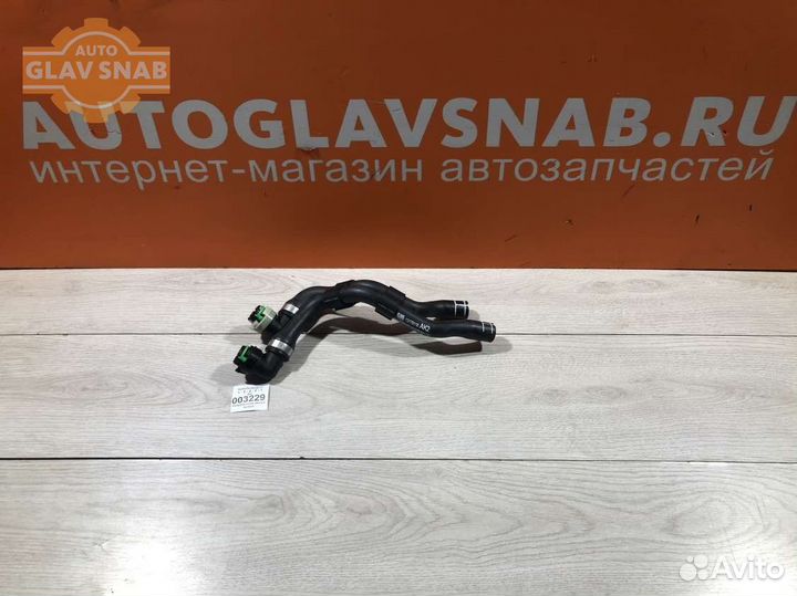 Патрубки печки впуск и выпуск Opel Astra H