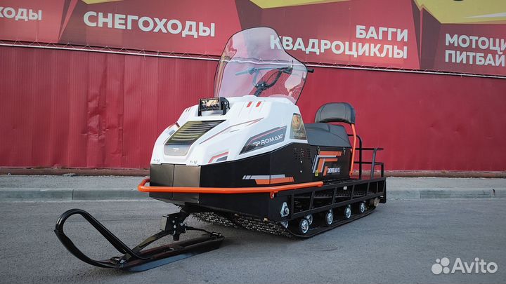 Снегоход promax snowbear V3 800 4T оранжево-черный