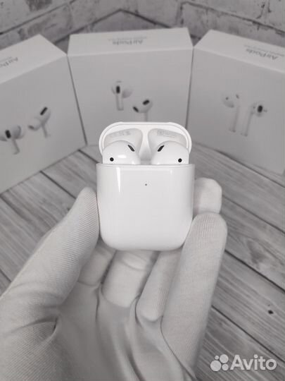 AirPods 2 Premium 1:1 Новые + Чехол подарок