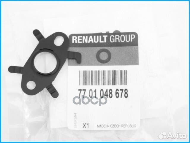 Прокладка масляной трубки 7701048678 renault