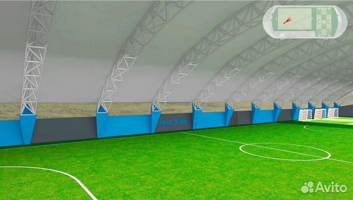 Крытый футбольный манеж