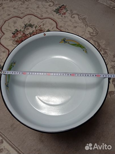 Эмалированный таз СССР