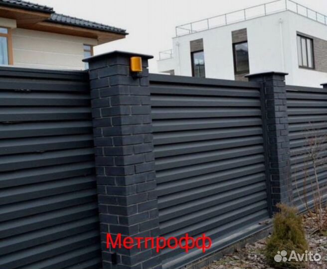 Забор жалюзи