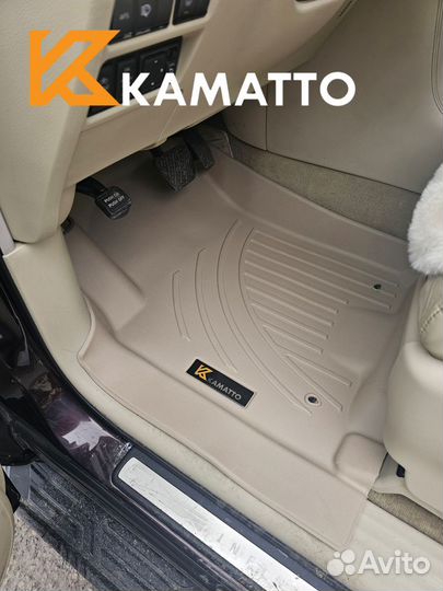 Ковры в салон Kamatto 3D Infiniti QX80