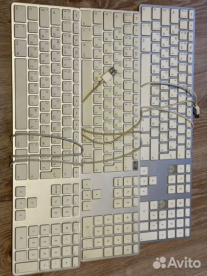 Клавиатура apple a1243 русская, три штуки