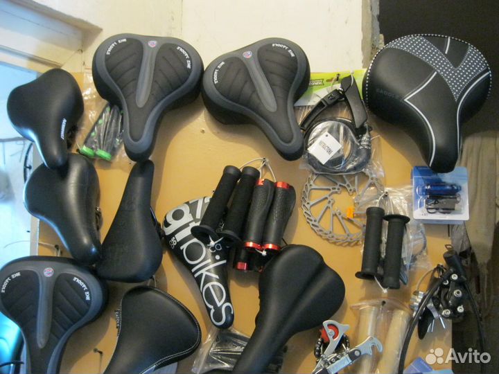 Манетки Шимано Седло Ручки Каретка Шина Вмх Колесо