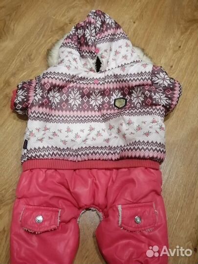 Зимний комбинезон для средних собак