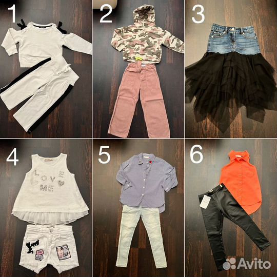 Вещи Zara на девочку 116