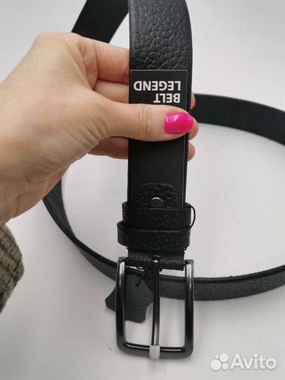 Мужской кожаный ремень