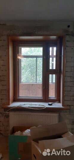 Окна бу дерево