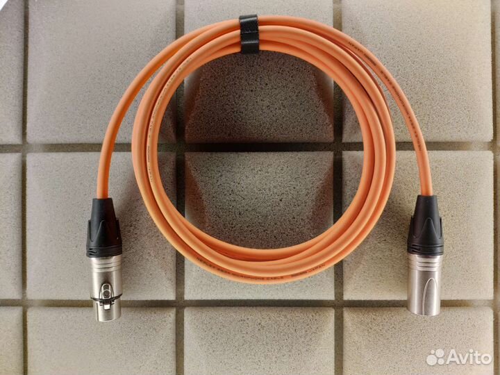 Xlr штекер - Xlr гнездо mogami 2534