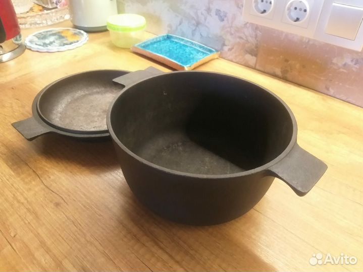 Кастрюля чугунная качественная