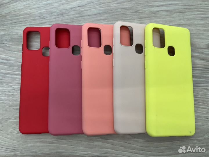 Чехол силиконовый на Samsung A21s