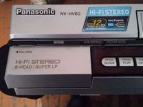 Видеомагнитофон: Panasonic model No.NV-hv60gcu-S