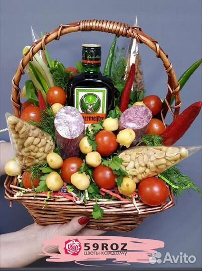 Съедобные букеты для мужчин и женщин