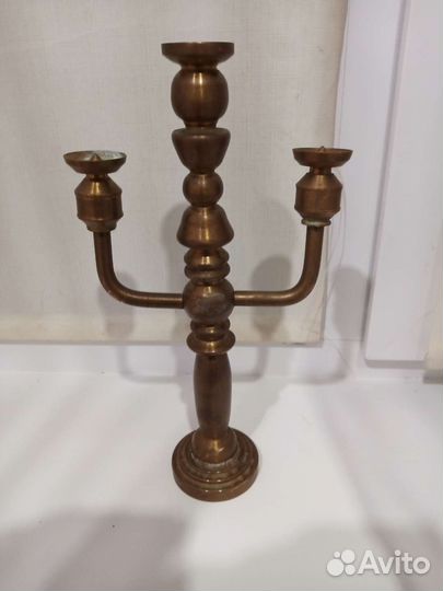 Подсвечник бронза