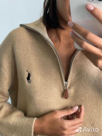 Polo ralph lauren свитер полузамок