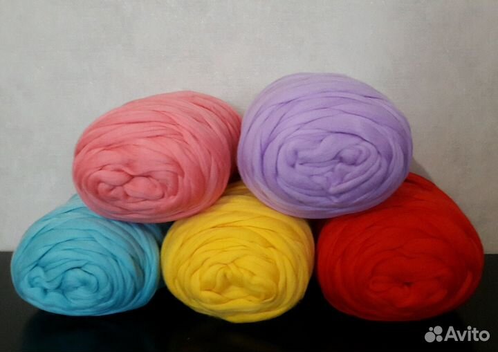 Пряжа толстая Зефир