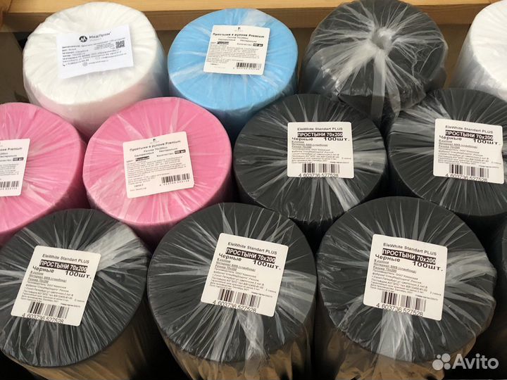 Простынь одноразовая рулон