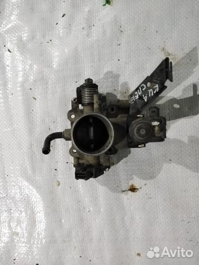 Дросильная заслонка Кия Спектра/ Kia Spectra