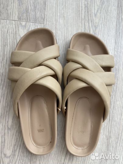 Шлепанцы zara 37