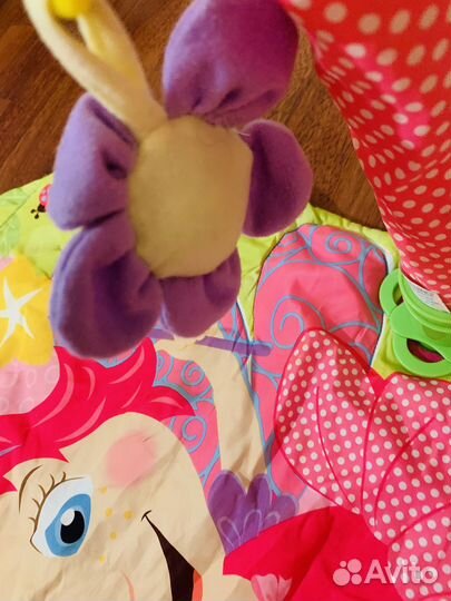 Детский Развивающий коврик playgro 90-30,плед