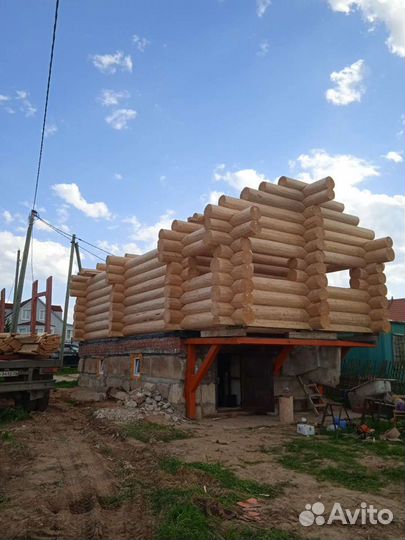 Изготовим срубы домов, бань. Доставка и установка