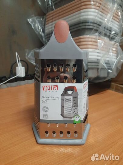 Терка 6-и сторонняя 22 см новая