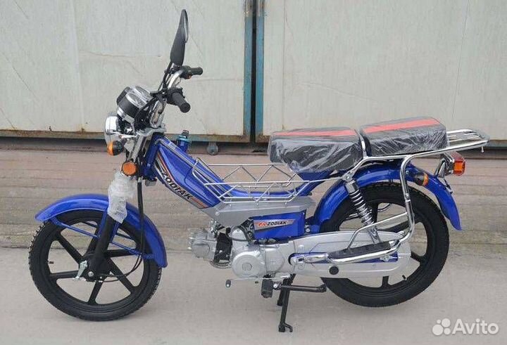 Мопед zodiak синий