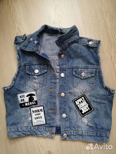 Жилетка / Легинсы новые