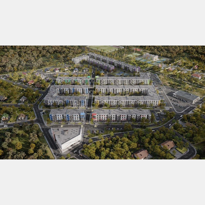 2-к. квартира, 55,7 м², 4/4 эт.