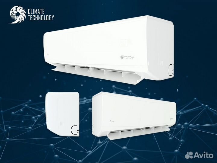 Сплит система royal clima новая