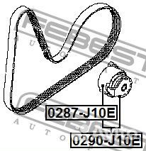 Ролик натяжной