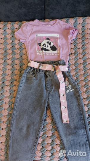 Пакет вещей для садика. Для девочки 2-4 года