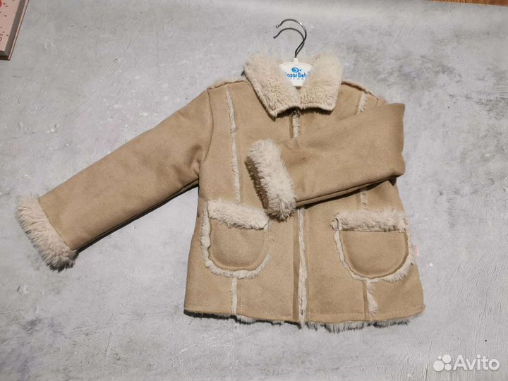 Дубленка девочка 1,5 года