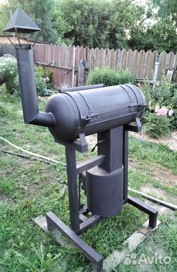 Мангал-коптильня