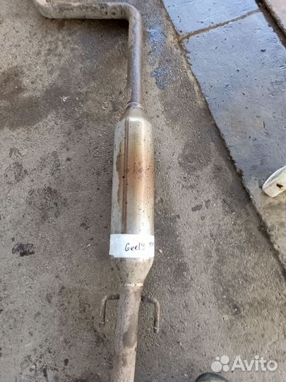 Средняя часть глушителя Geely mk