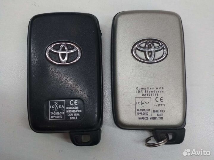 Смарт ключ Тойота, Toyota