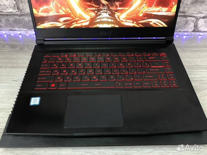 Ноутбук MSI GF65 I5 9300H / RTX 2060 / RAM 16Gb