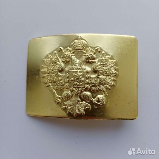 Пряжка бляха с гербом орлом Российской Империи