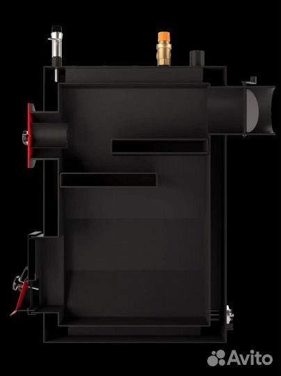 Твердотопливный котёл 65 квт
